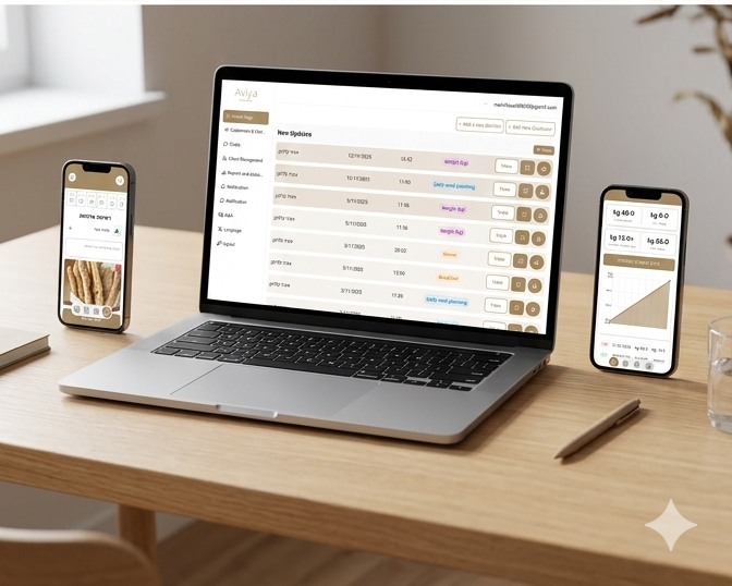 Healthcare dietitian platform — dietitian workflow app