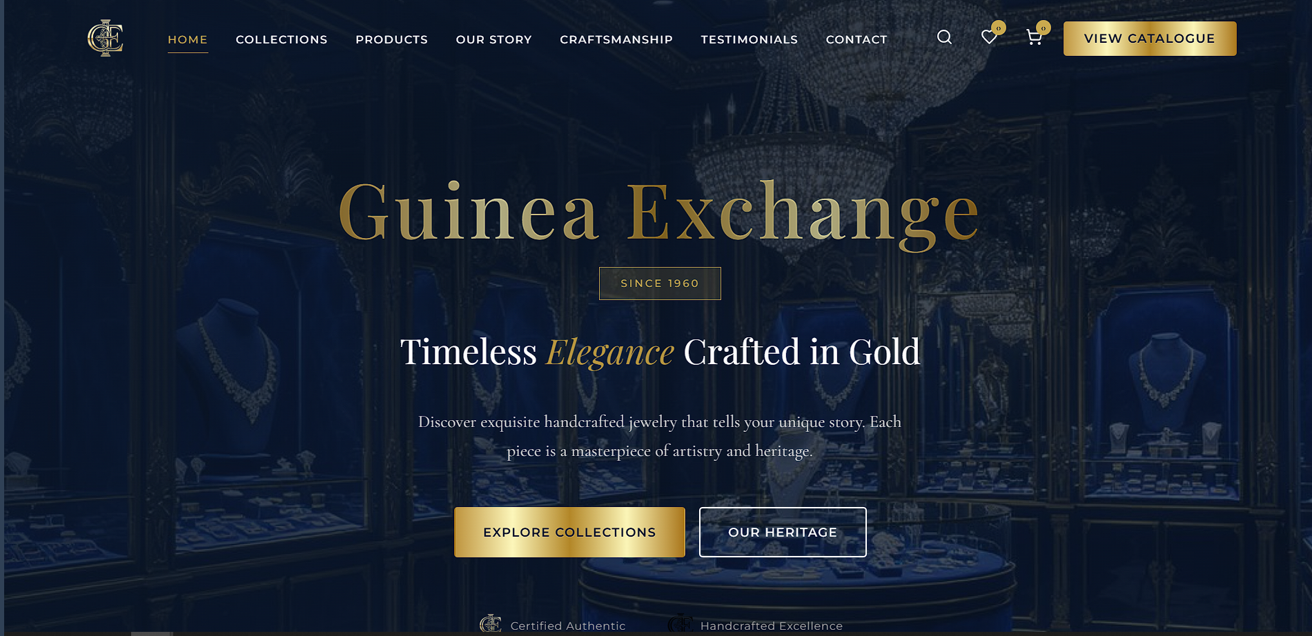 Guinea Exchange Jewelry shop